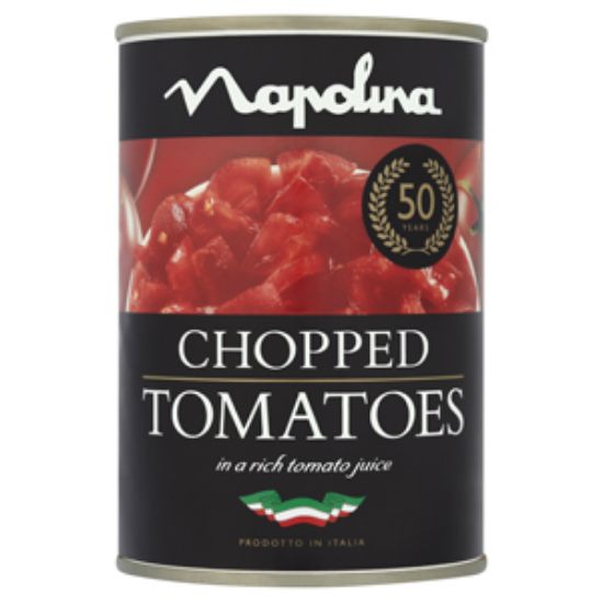 Picture of Napolina Tomatoes CHOPPED 400g x12